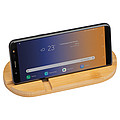 Bamboo tablet and smartphone holder