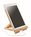 Bamboo tablet stand