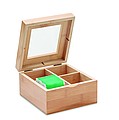 Bamboo tea box
