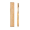 Bamboo toothbrush in Kraft box