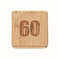 Bamboo twist snooze timer, wood
