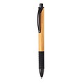 Bamboo & wheatstraw pen,black