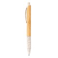 Bamboo & wheatstraw pen,white