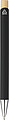Bamboo writing set Zaid, black