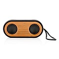 Bamboo X double speaker, black