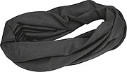 Bandana loop scarf, black