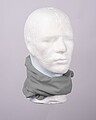 Bandana loop scarf, grey