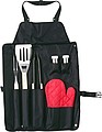 Barbecue set, 6pc Black