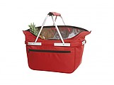 BARNY Cooling shopping basket, red
