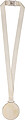 Basswood medal Koa, brown