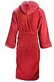 Bathrobe Hooded Burgundy, S/M, 420 gr/m2