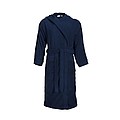 Bathrobe Hooded Navy, S/M, 420 gr/m2