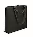Beach bag canvas 320 gr/m2, black
