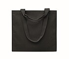 Beach bag canvas 320 gr/m2, black