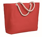 Beach bag with cord handle