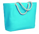 Beach bag with cord handle
