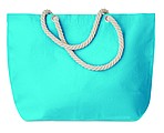 Beach bag with cord handle