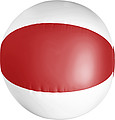 Beach ball, 35cms deflatedRed