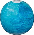 Beach ball in sea look