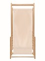 Beach chair in wood