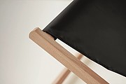 Beach chair in wood