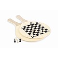 Beach racket set, wood