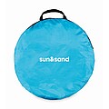 Beach tent in 190T polyester, turquoise