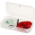 Beamix bicycle lights set, transparent clear