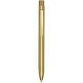 Beatriz recycled brass ballpoint pen (blue ink), gold