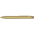 Beatriz recycled brass ballpoint pen (blue ink), gold