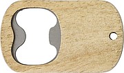 Beechwood bottle opener