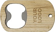 Beechwood bottle opener