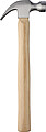 Beechwood claw hammer Asha, brown