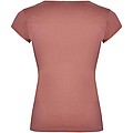 Belice short sleeve womens t-shirt, clay orange