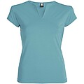 Belice short sleeve womens t-shirt, dusty blue