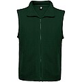 Bellagio unisex fleece bodywarmer, bottle green