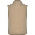 Bellagio unisex fleece bodywarmer, sand