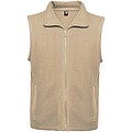 Bellagio unisex fleece bodywarmer, sand