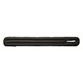 Bendable roll travel pillow, black