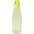 Bergen 800 ml recycled plastic water bottle, lime