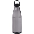 Bergen 800 ml recycled plastic water bottle, solid black