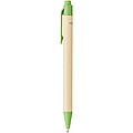 Berk recycled carton and corn plastic ballpoint pen