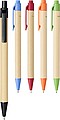 Berk recycled carton and corn plastic ballpoint pen