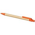 Berk recycled carton and corn plastic ballpoint pen