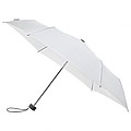 BESIR ultralight manual folding umbrella, white