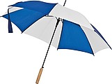 Bicoloured automatic umbrella, blue