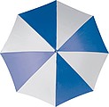 Bicoloured automatic umbrella, blue