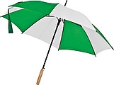 Bicoloured automatic umbrella, green
