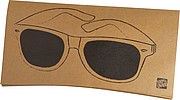 Bicoloured sunglasses with mirrored lenses
