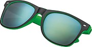 Bicoloured sunglasses with mirrored lenses